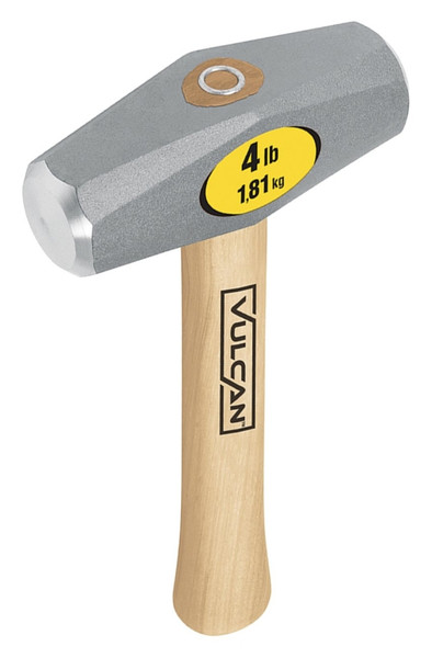 Vulcan 34522 Hammer, 4 lb Head, Drilling, Forged Milled Head, Steel Head [SKU: ORG1754795]