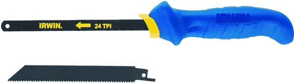 IRWIN 2015100 Handsaw, 10 in Metal, 5-1/4 in Wood L Blade, 10 Wood, 24 Metal TPI, Ergonomic Handle [SKU: ORG3659307]