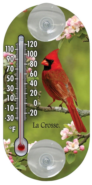 La Crosse 204-104 Thermometer, Analog, -30 to 120 deg F, Resin Casing [SKU: ORG0685156]