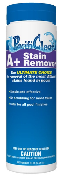 PacifiClear F020002024PC A+ Stain Remover, 2 lb Bottle, Granular [SKU: ORG0786566]
