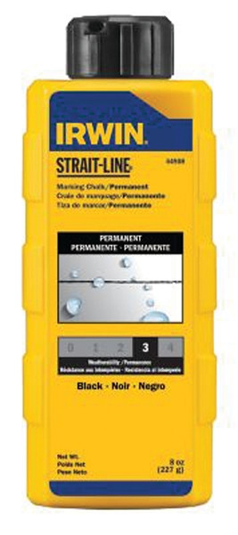 IRWIN 64908 Marking Chalk Refill, Black, Permanent [SKU: ORG7591415]