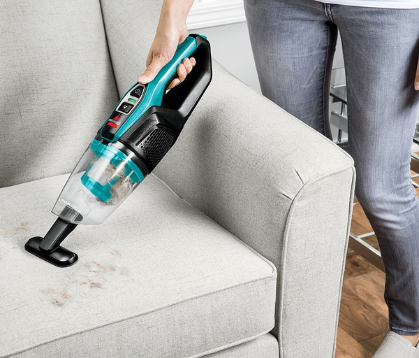 BISSELL Adapt 2286 2-in-1 Vacuum, 14.4 V Battery, Lithium-Ion Battery, Black/Titanium/Teal Housing [SKU: ORG0937243]
