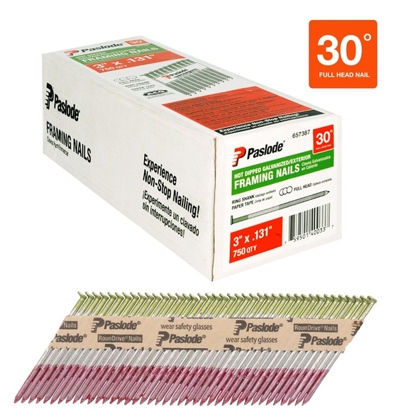 NAIL FRMG RS RD HDG+ 3X0.131IN [SKU: ORG0623835]