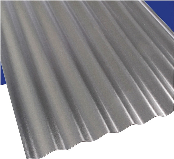 Suntop 108975 Corrugated Roofing Panel, 12 ft L, 26 in W, 0.063 Thick Material, Polycarbonate, Gray [SKU: ORG2294221]