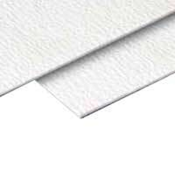 Palclad Pro 189963 Wall and Ceiling Liner Panel, Cracked Ice Texture, 4 x 8 ft, White [SKU: ORG9749383]