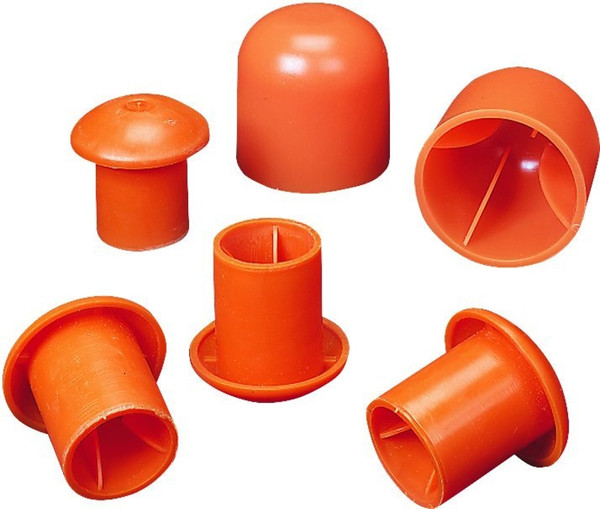 MUTUAL INDUSTRIES 14640-3 Rebar Cap, #3 to 9 Rebar, Orange [SKU: ORG0747170]