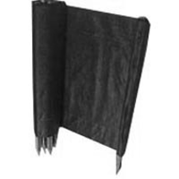 MUTUAL INDUSTRIES 14987-2-2410 Silt Fence, 100 ft L, 24 in W, 2 x 2 in Mesh, Fabric, Black [SKU: ORG6215743]