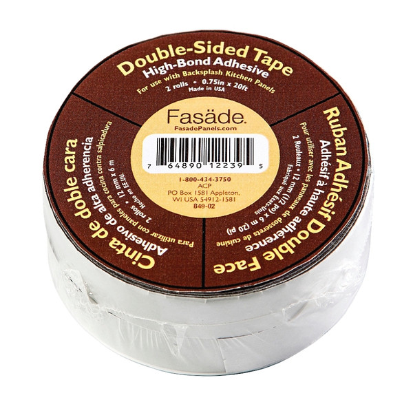 TAPE ADHESIVE DBL SIDED 40FT [SKU: ORG0553586]