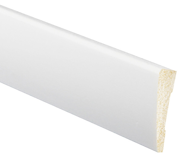 Inteplast Group 327 63270700032 Ranch Case Moulding, 7 ft L, 2-1/4 in W, Polystyrene, Crystal White [SKU: ORG7455165]