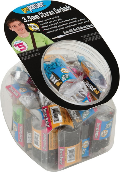 GetPower CWP-EARBOWL-35M Earbuds, Assorted [SKU: ORG2253334]