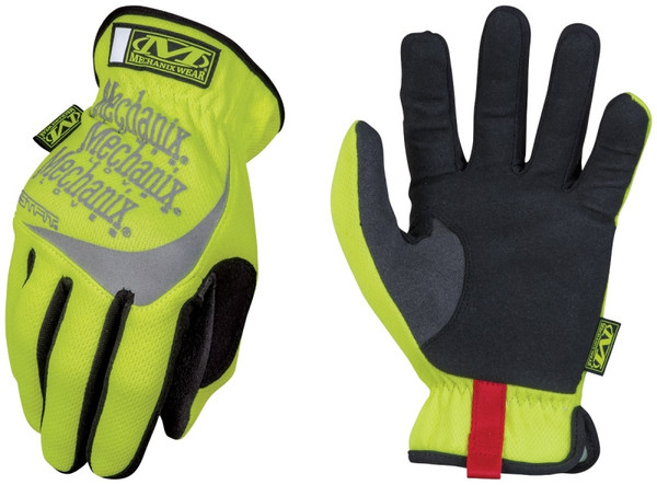 MECHANIX WEAR SFF-91-012 High-Visibility Work Gloves, Men's, 2XL, 12 in L, Reinforced Thumb, Elastic Cuff, Yellow [SKU: ORG0742544]