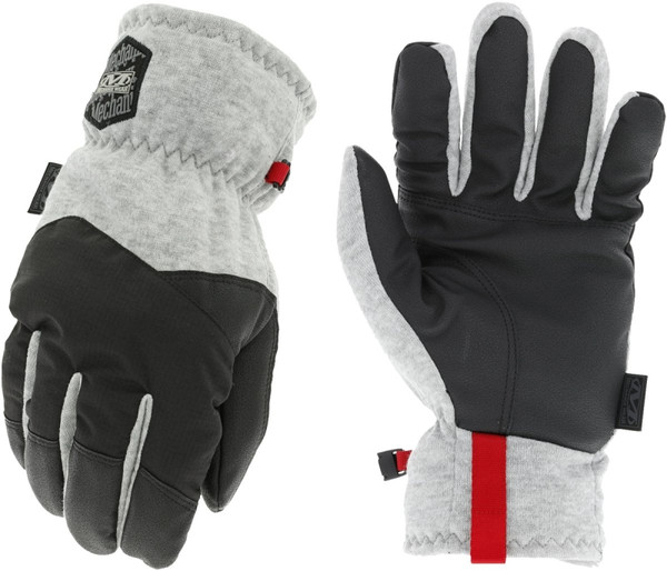 MECHANIX WEAR ColdWork Guide CWKG-58-009 Winter Gloves, Men's, M, 12-1/8 in L, Elastic Cuff, Fleece, Black/Gray [SKU: ORG0743385]