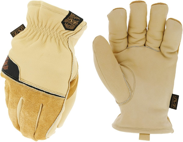 MECHANIX WEAR Durahide CWKLD-75-010 Insulated Winter Driver Gloves, Men's, L, 12-13/32 in L, Keystone Thumb, Brown [SKU: ORG0743369]
