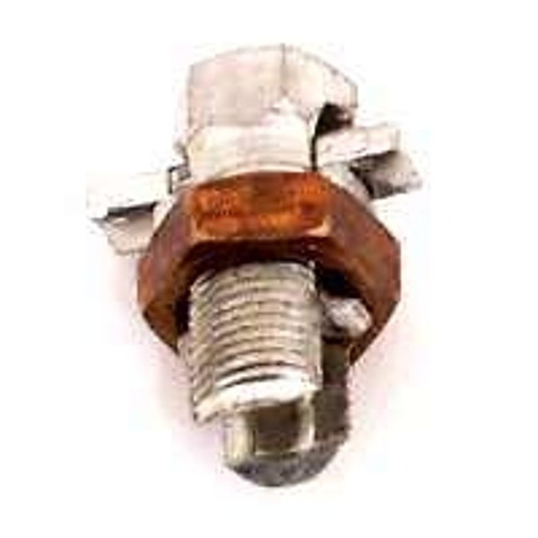nVent ERICO ESBP1/0 Split Bolt Connector, #6 to 1/0 Wire, Silicone Bronze Alloy, Tin-Coated [SKU: ORG6980296]