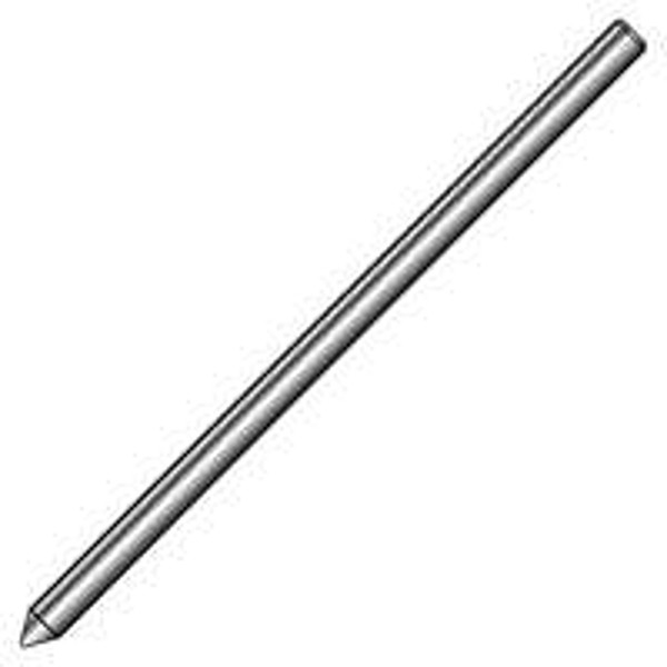 nVent ERICO 811260UPC Grounding Rod, 1/2 in Dia Nominal, 6 ft L, Steel, Galvanized [SKU: ORG6384119]