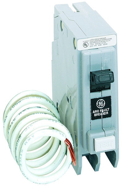 GE Industrial Solutions THQL1120AFP2 Circuit Breaker, AFCI, 20 A, 2 -Pole, 120/240 V, Plug Mounting [SKU: ORG6526453]
