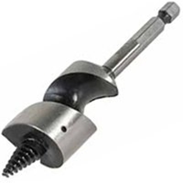 Greenlee 60A-1 Auger Drill Bit, 1 in Dia, 4-1/2 in OAL, 1-Flute, 1/4 in Dia Shank, Hex Shank [SKU: ORG7292436]