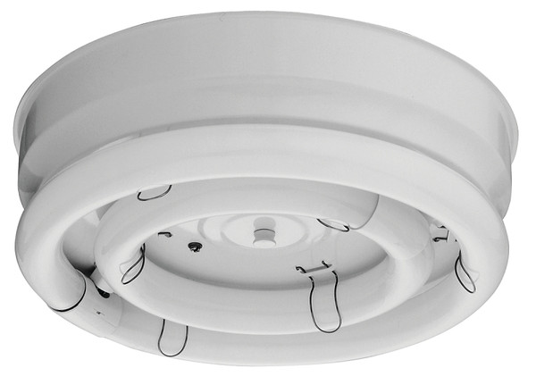 LITHONIA LIGHTING 676883 Fluorescent Fixture, 120 V, White Fixture [SKU: ORG1596717]