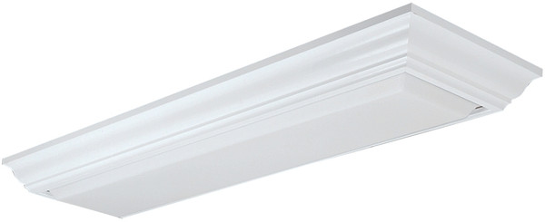 LITHONIA LIGHTING 782275 Linear Light Fixture, 120 V, 2-Lamp, T8 Lamp, Acrylic Fixture, Milky White Fixture [SKU: ORG1596782]