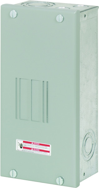 Cutler-Hammer BR BR24L70SP Load Center, 70 A, 2 -Space, 4 -Circuit, Main Lug, NEMA 1 Enclosure, Surface Mounting [SKU: ORG6801013]