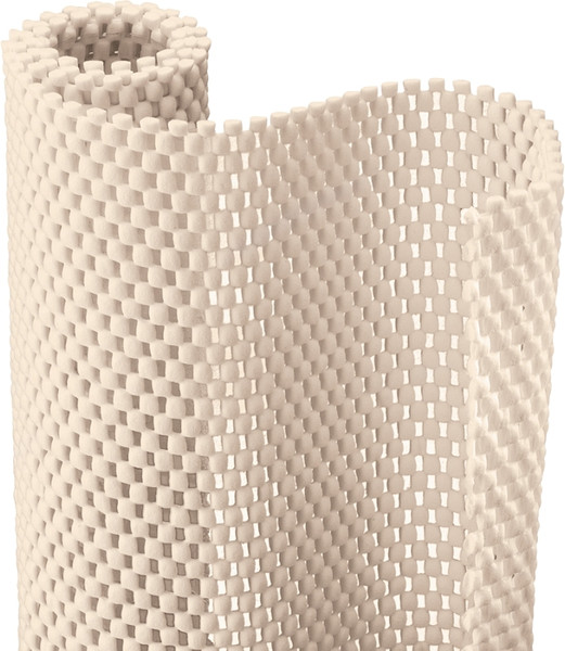 Con-Tact 04F-C6L54-06 Shelf and Drawer Liner, 4 ft L, 12 in W, PVC, Almond [SKU: ORG6803928]