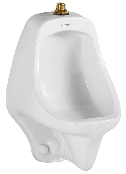American Standard Allbrook Series 6550.001.020 Urinal, 0.5 to 1 gpf, Vitreous China, White, Wall Mounting [SKU: ORG2797595]