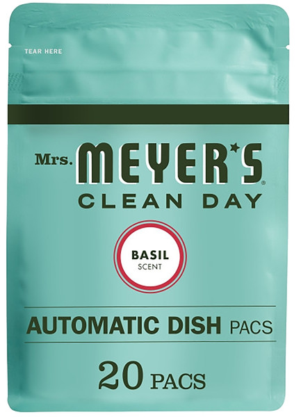 Mrs. Meyer's 14464 Dishwasher Detergent, 12.7 oz, Liquid, Basil [SKU: ORG9895004]