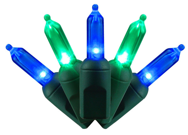 Holiday Bright Lights LEDBX-T550-BGC6 Strobe Set, 50-Lamp, T5 LED Lamp, 26 ft L [SKU: ORG0602052]