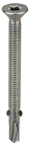 Acorn International S-WM12212G250 Screw, #12 Thread, Star Drive, Self-Tapping, Winged Point, Galvanized Steel, 250 BAG [SKU: ORG3669090]