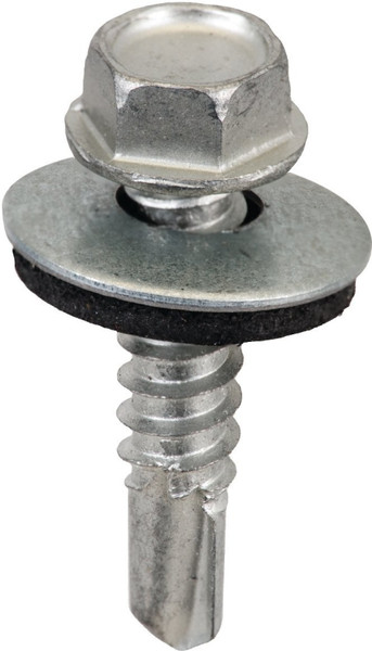 Acorn International SW-MM121G250 Screw, #12 Thread, Hex Drive, Self-Drilling, Self-Tapping Point, Galvanized Steel [SKU: ORG1777432]