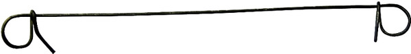 Acorn International BT178-5M Bar Tie, 17 ga Wire, 8 in L [SKU: ORG9124439]