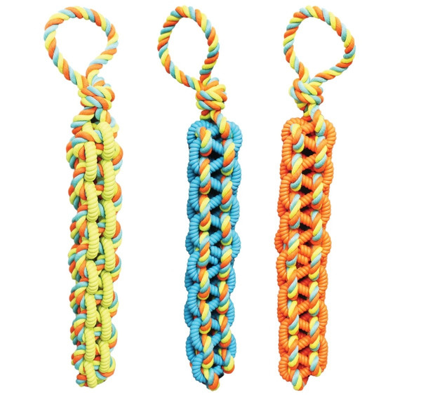 Chomper WB15530 Dog Toy, Braided Rope, Thermoplastic Rubber [SKU: ORG1868124]