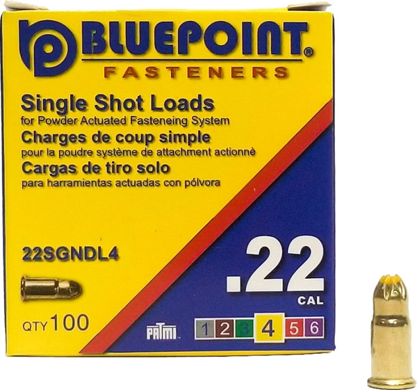 LOAD YELLOW .22 CAL NECK DOWN [SKU: ORG0622365]