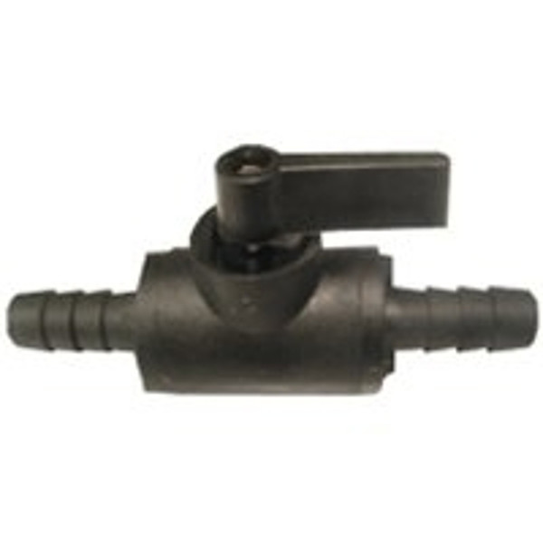 VALLEY INDUSTRIES PBV-38HB-CSK Hose Valve, Hose x Barb, 150 psi Pressure, Polypropylene [SKU: ORG5901061]