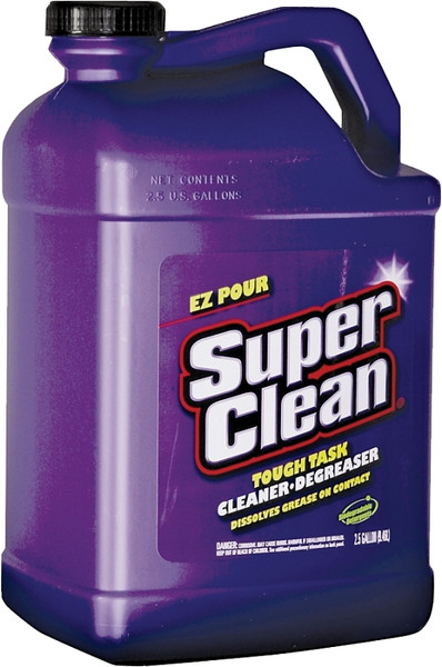 Superclean 101724 Cleaner and Degreaser, 2.5 gal Jug, Liquid, Citrus [SKU: ORG5430988]
