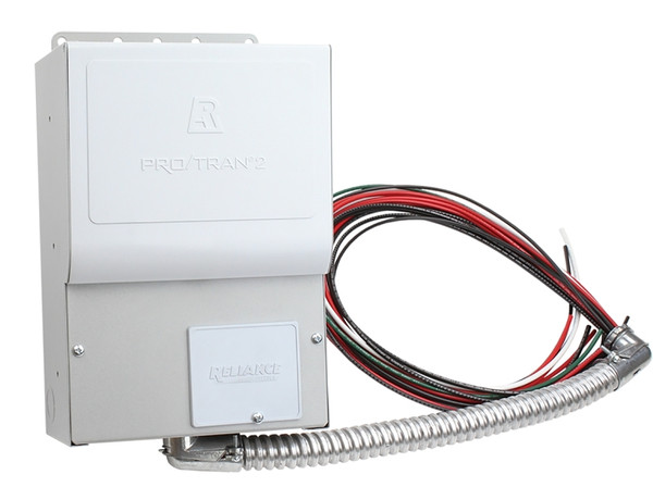 RELIANCE CONTROLS Pro/Tran 30216A Transfer Switch, 1 -Phase, 30 A, 120/250 V, 7 -Circuit, 6 -Breaker [SKU: ORG7769565]