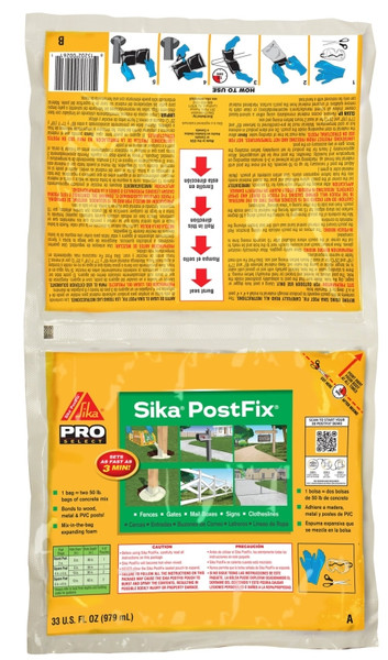 SIKA 483503 Fence Post Mix [SKU: ORG1019686]