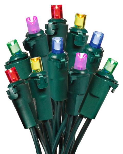 Hometown Holidays U15E302K Light Set, Christmas, 120 V, 4.8 W, 70-Lamp, LED Lamp, 25,000 hr Average Life [SKU: ORG1304286]