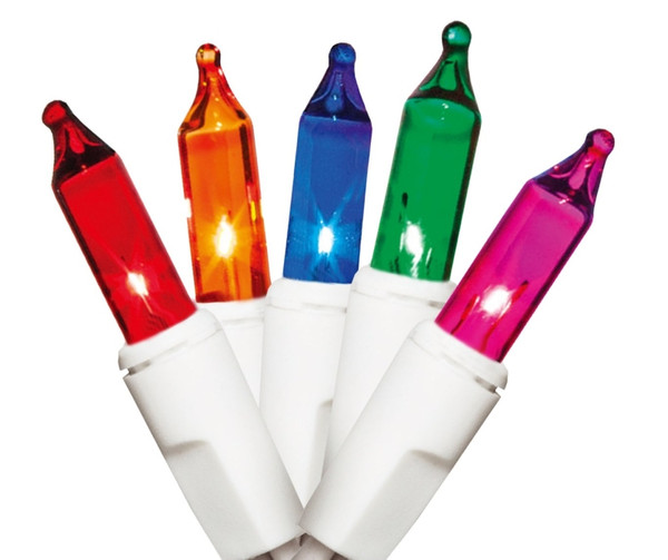Hometown Holidays U13Y072I Light Set, Christmas, 120 V, 40.8 W, 100-Lamp, Incandescent Lamp, 1000 hr Average Life [SKU: ORG2218204]