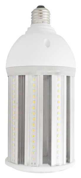 PowerZone O-CB-5-26BW LED Bulb, Corn Cob, E26 Lamp Base, Clear, Daylight Light [SKU: ORG7431489]