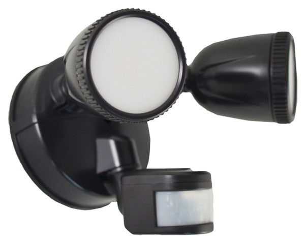 PowerZone O-G1200M-PB Security Flood Light, 110/240 V, 15 W, 1-Lamp, LED Lamp, Daylight Light, 1200 Lumens [SKU: ORG4376588]