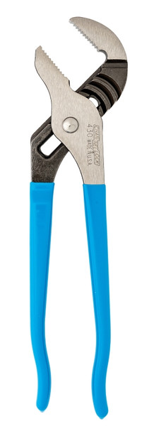 CHANNELLOCK 430 Tongue and Groove Plier, 10 in OAL, 2 in Jaw Opening, Blue Handle, Cushion-Grip Handle, 1.38 in L Jaw [SKU: ORG6415657]
