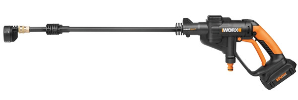 WORX WG620/625 Power Cleaner, 20 V Battery, 0.5 gpm, 94/320 psi Pressure [SKU: ORG7138076]