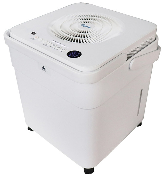 Comfort-Aire BCD-35A Cube Dehumidifier without Pump, 3.1 A, 115 VAC, 345 W, 2-Speed, 35 ppd Humidity Removal [SKU: ORG3471414]
