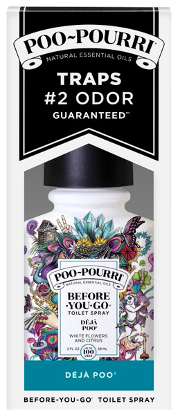 POO-POURRI Before-You-Go DJP-002 Air Freshener Spray, 2 oz Bottle, Deja Poo [SKU: ORG2217339]