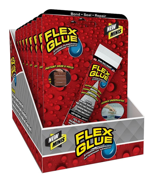 Flex Seal GFSWHTMINI Flex Glue Mini, White, 0.75 oz [SKU: ORG4416632]