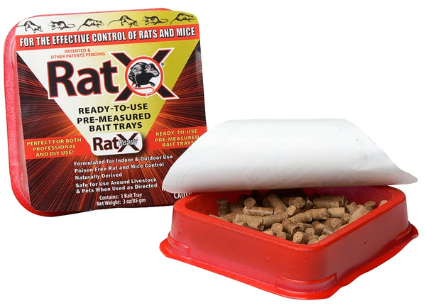 RatX 620104 Ready Bait Tray, Pellet, 9.6 oz Pack [SKU: ORG7230279]