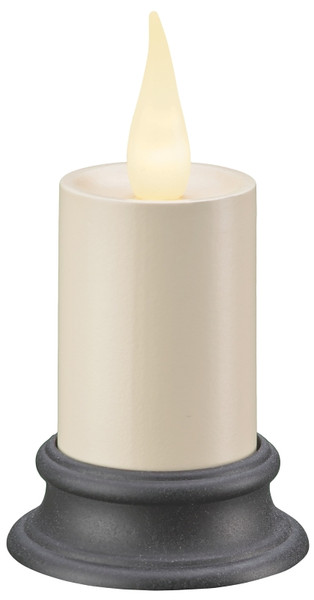 Xodus Innovations FPC1610A Votive Candle, 3.88 in H Candle, Aged Bronze/Ivory Candle, AA Alkaline Battery, LED Bulb [SKU: ORG9190752]