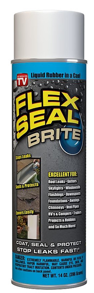 Flex Seal FSB20 Rubber Sealant, 14 oz, Aerosol Can [SKU: ORG2178309]