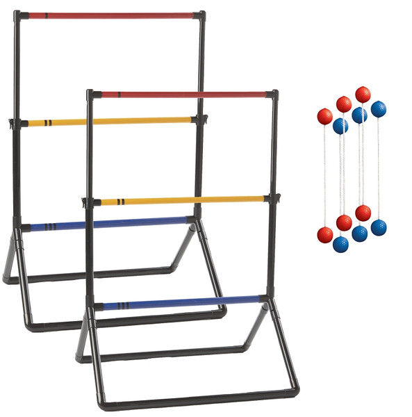 Franklin Sports 53100 Starter Ladderball Set, PVC, Blue/Red [SKU: ORG4778890]